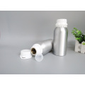 Aluminum Essential Oil Bottle with White Plastic Tamper-Proof Cap